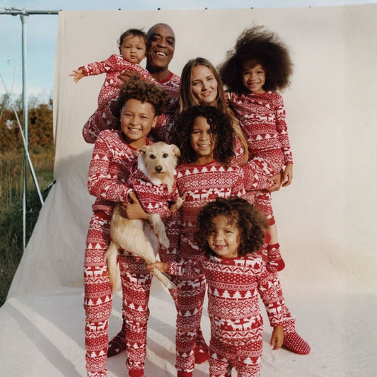 Unisex Family Matching Christmas Pajamas – Xmas Sleepwear Set