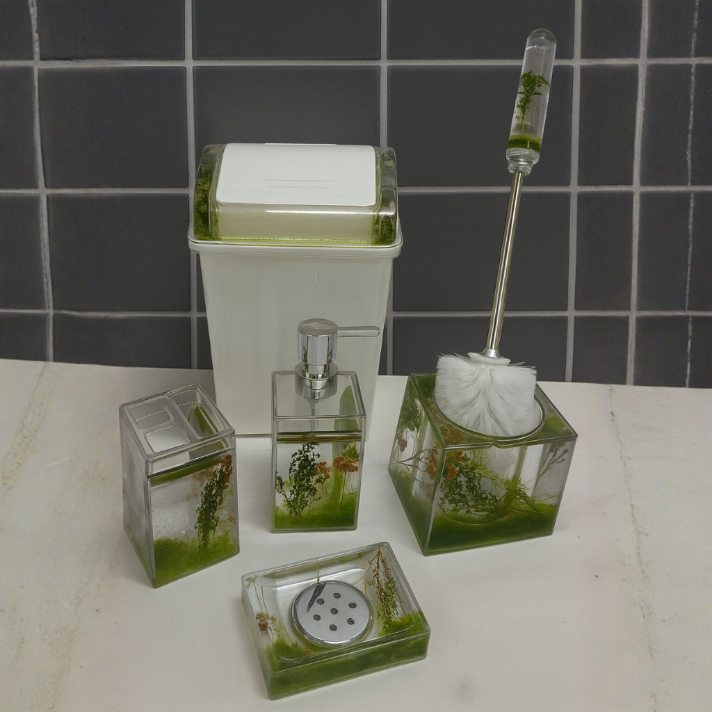 6-in-1 Premium Bathroom Accessory Set