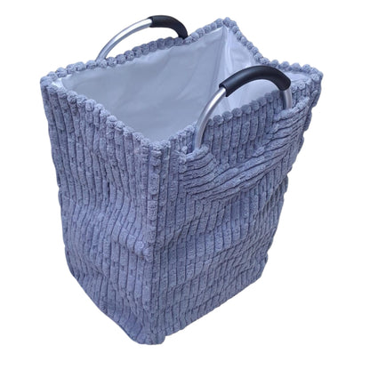 Textured Fabric Laundry Basket with Handles