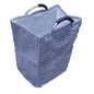 Textured Fabric Laundry Basket with Handles
