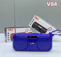 Super Bass Portable Bluetooth Speaker with Mic – 800mAh Battery, TF Card, FM, AUX, USB Support & Phone Holder