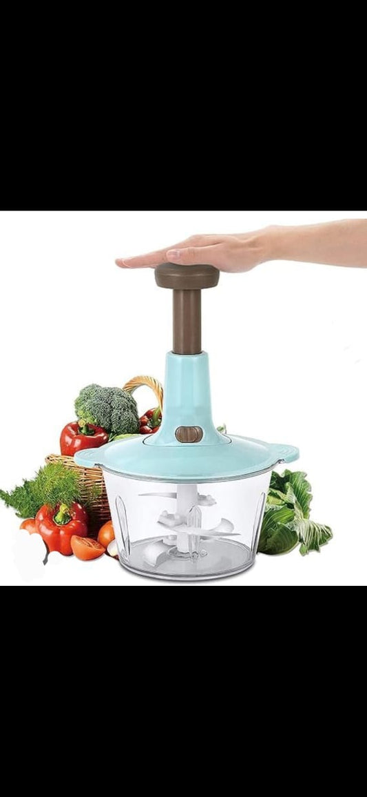 Manual Push-Down Vegetable Cutter – Quick & Effortless Food Prep