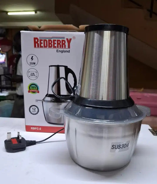 Redberry Electric Chopper – Compact, Powerful & Easy to Use