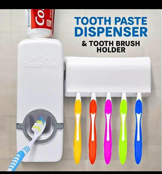 Tooth paste dispenser