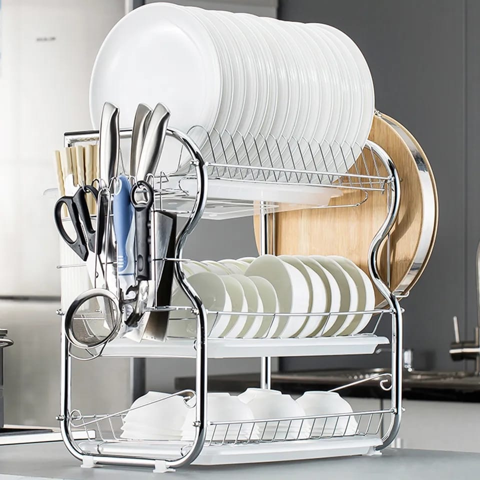 3Layer Stainless steel Dishrack