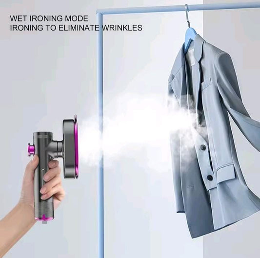 Mini Portable Steam Ironing Machine – Grey & White