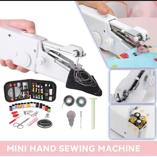 Portable Handheld Sewing Machine – White