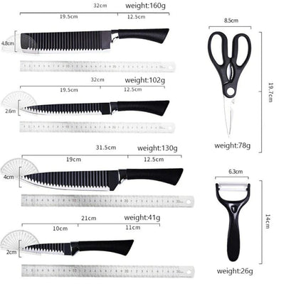 6pcs Zepter Knife Gift Pack Set