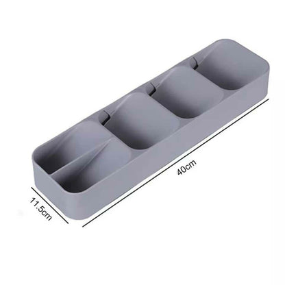 Compact Cutlery organizer – Grey