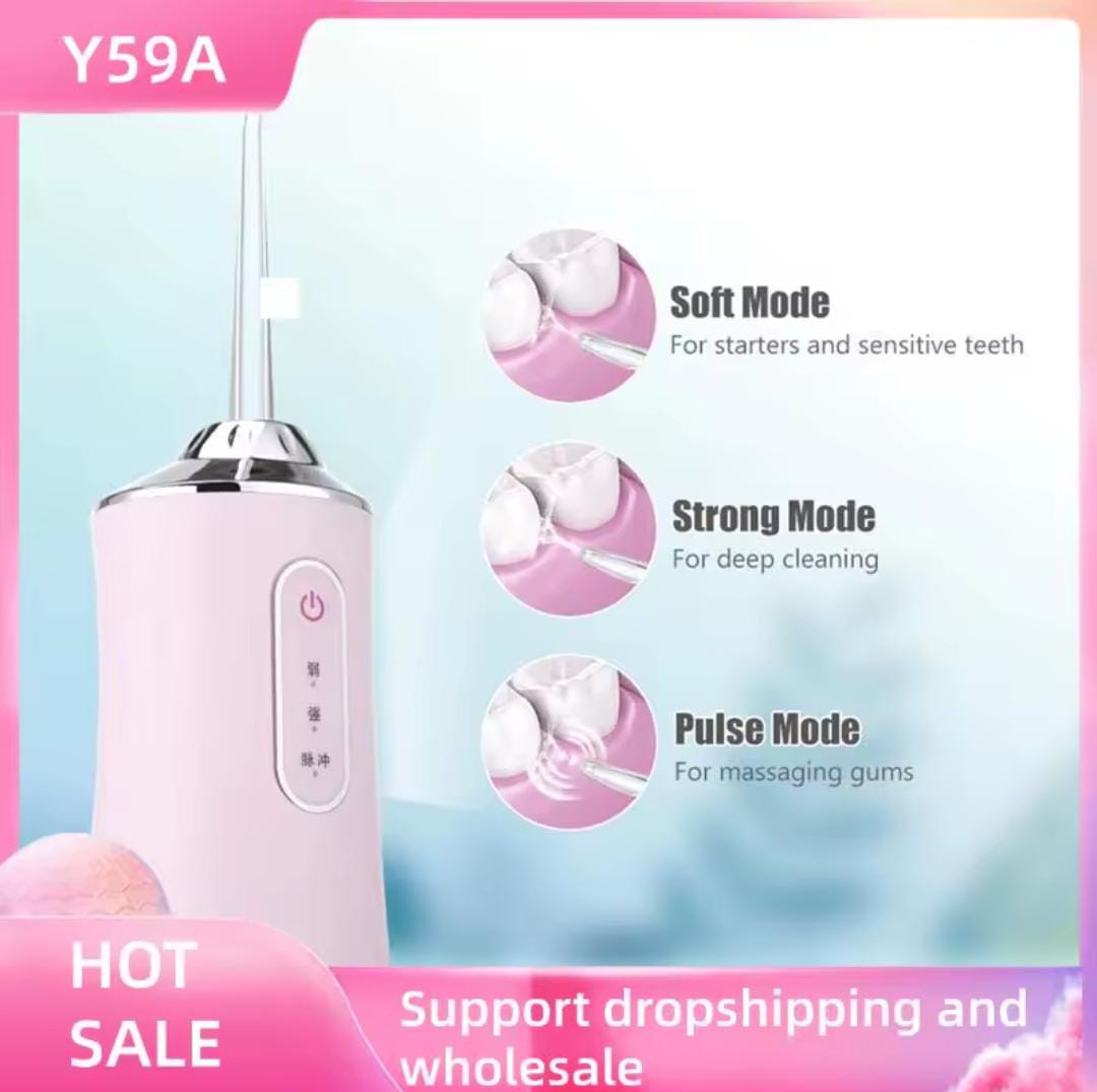 ORAL Rechargeable Irrigator – Portable Water Flosser