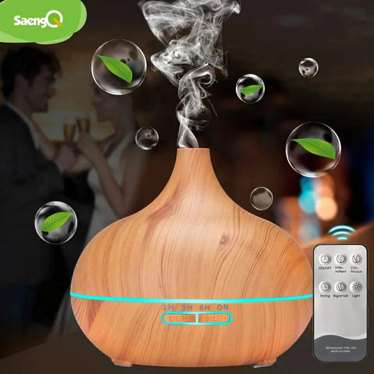 Ultrasonic Humidifier with Remote Control – 300ml