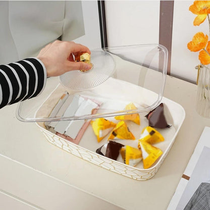 Transparent Fruit Serving Tray serveware