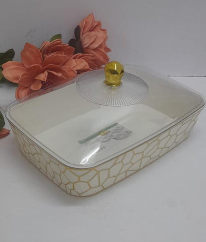 Transparent Fruit Serving Tray serveware
