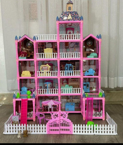 Deluxe Doll House Play Set for Girls