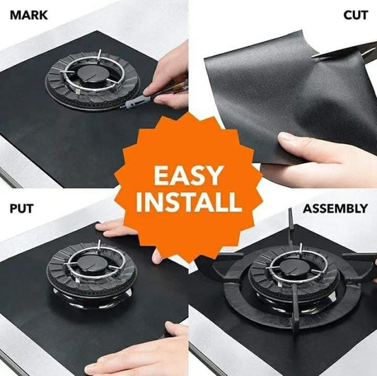 Gas Cooker Protector (4pcs Set)
