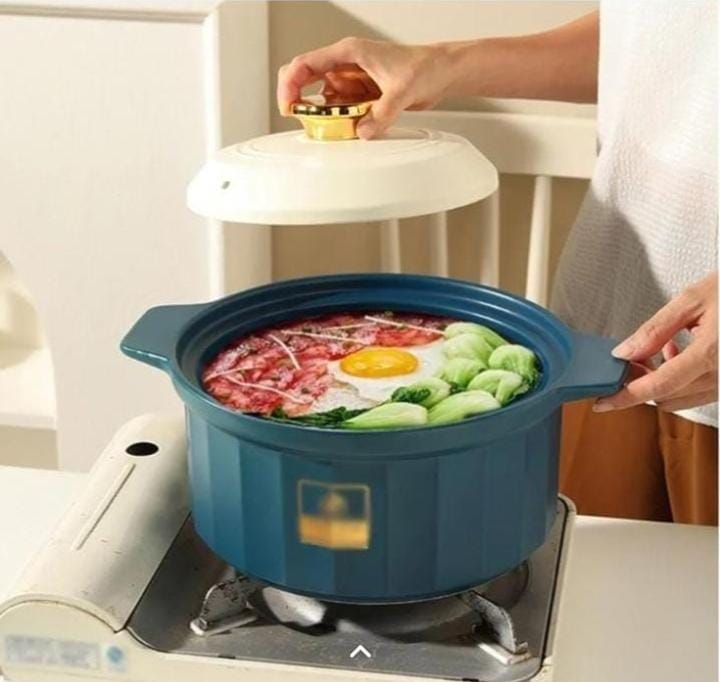 Ceramic(Clay pot) Casserole Cooking Pot with Lid