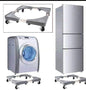 Adjustable Fridge & Washing Machine Base Trolley