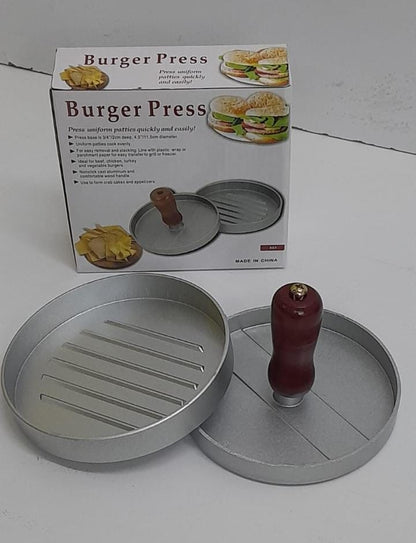 Heavy-Duty Aluminum Burger Press