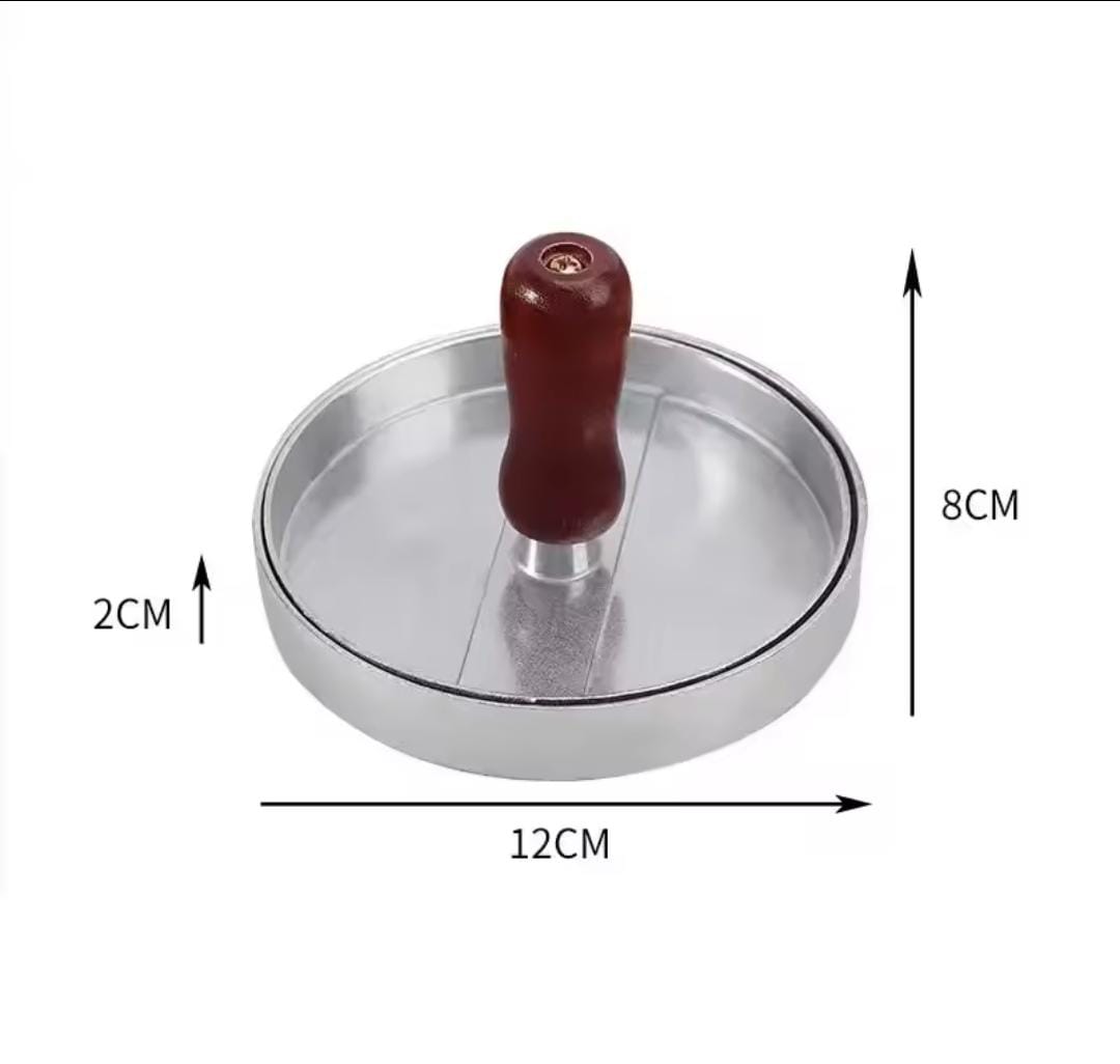 Heavy-Duty Aluminum Burger Press