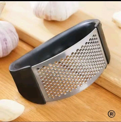 Handheld Stainless Steel Garlic Press
