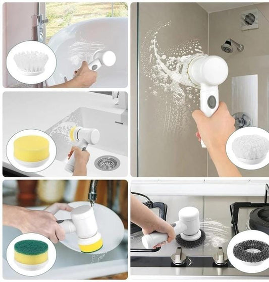 5-in-1 Electric Magic Cleaning Brush