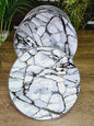Marble Design Dinner Plate Set (6pcs)