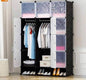 3-Column Plastic Wardrobe Organizer