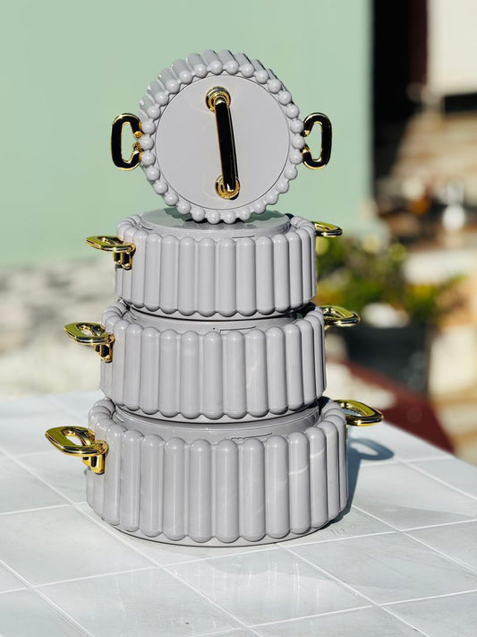 Gold Star 4-Piece Premium Hot Pot Set serveware