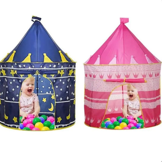 Kids Play Tent – Princess & Prince Castle Design