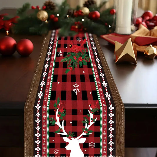 Christmas Themed Table Runners (33×233 cm)