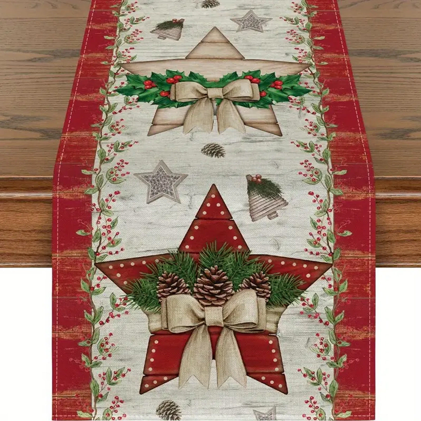 Christmas Themed Table Runners (33×233 cm)