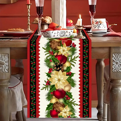 Christmas Themed Table Runners (33×233 cm)