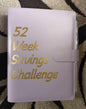 A5 52-Week Savings Challenge Binder