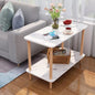Nordic Style Rectangular Coffee Table-Minimalist Side Coffee Table for Modern Living Spaces
