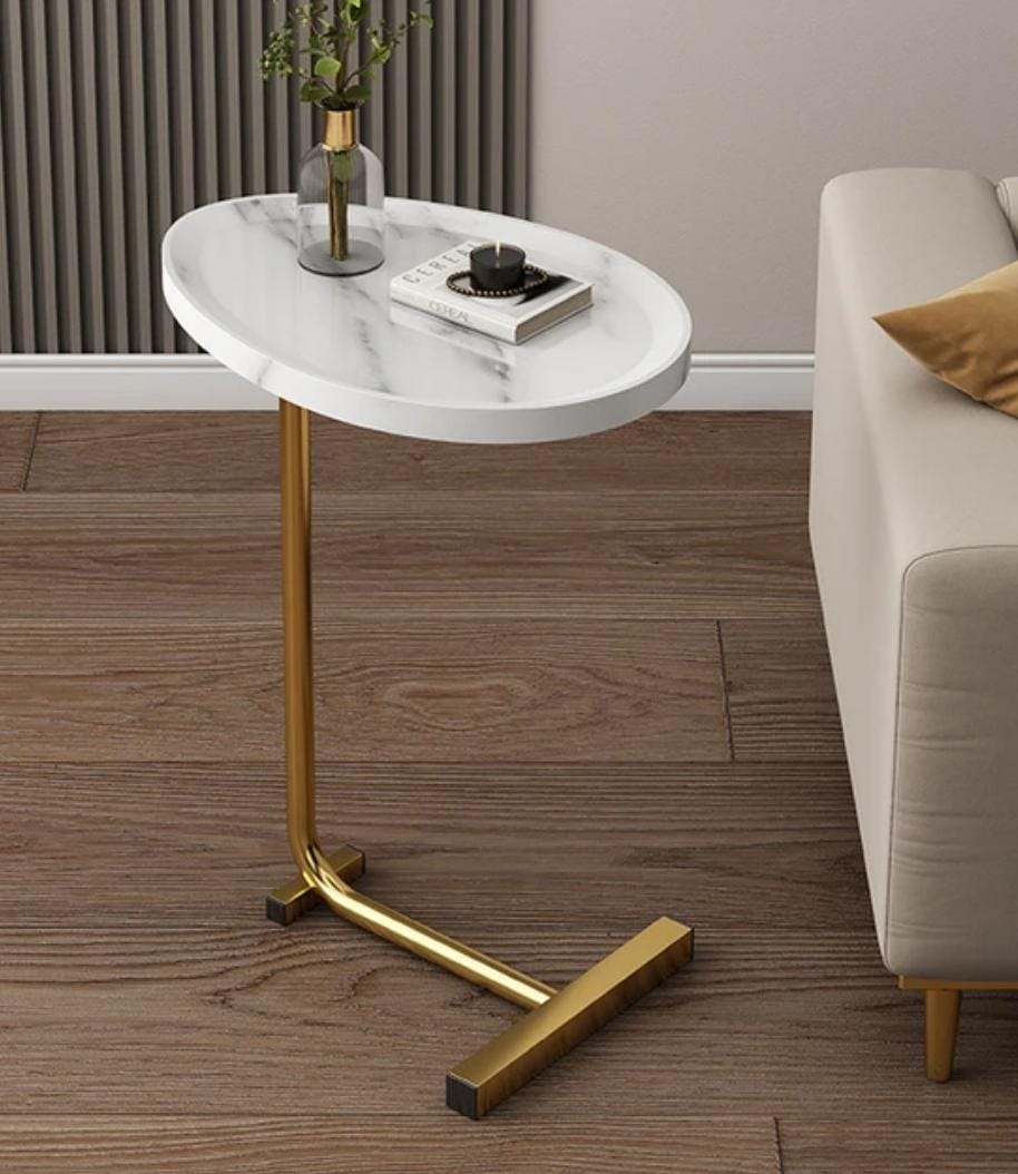 Exquisite Oval Side Table
