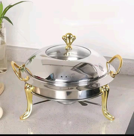Buffet Round Food Warmer / Chaffing Dish – 28cm