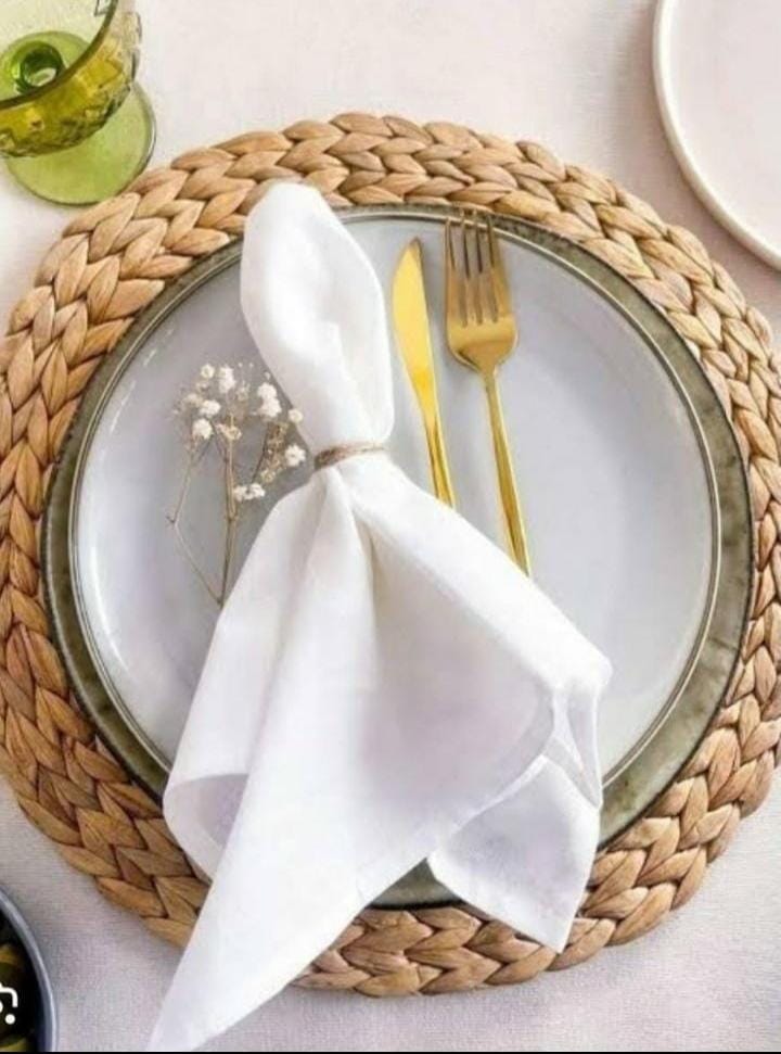 Washable Dinner Cloth Napkins — 6pcs Set