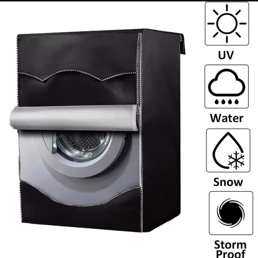 Front Load Washing Machine Cover – Waterproof Oxford Fabric | Fits Flat Top Machines