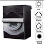 Front Load Washing Machine Cover – Waterproof Oxford Fabric | Fits Flat Top Machines
