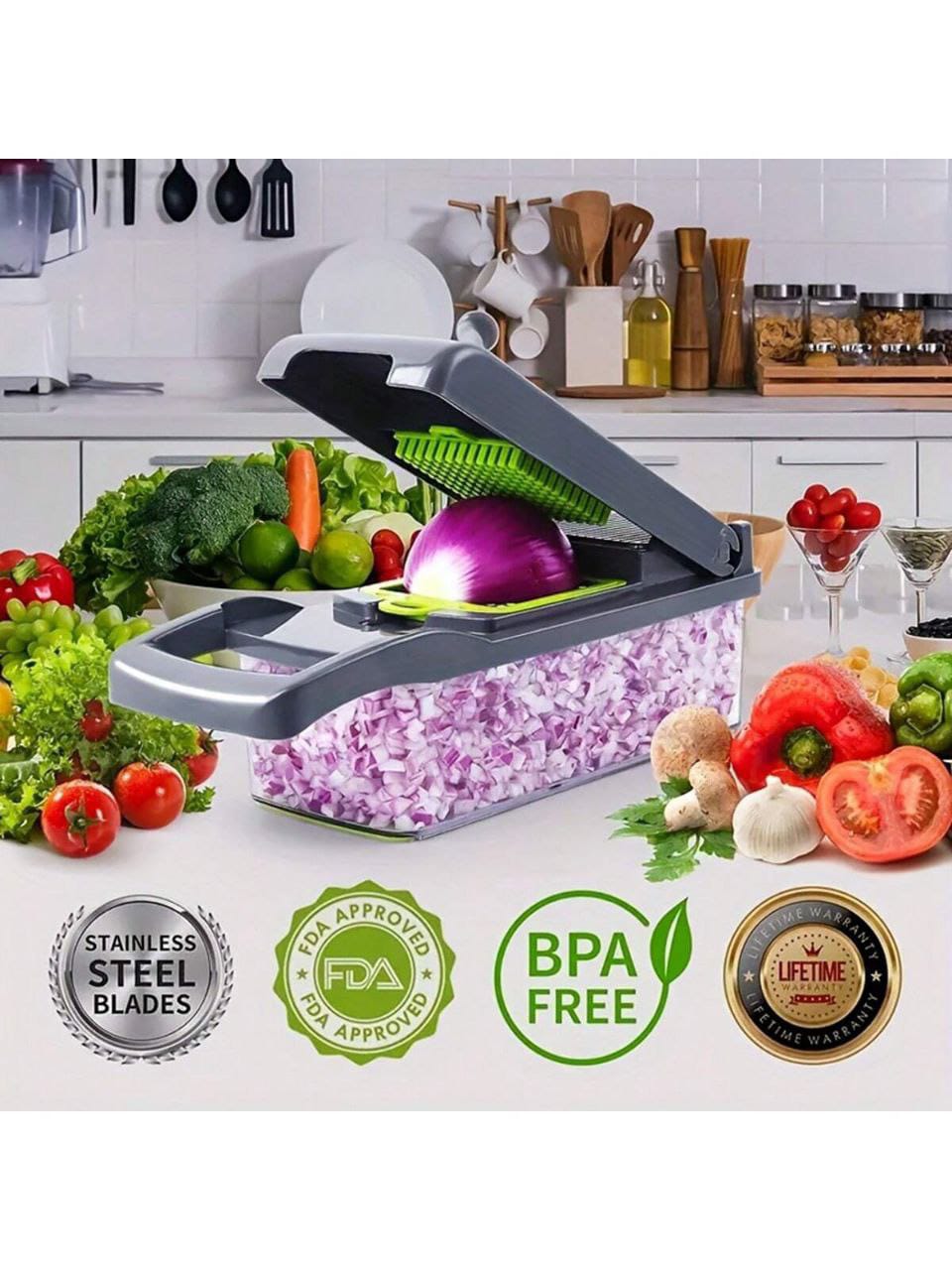 Multifunctional Vegetable Chopper