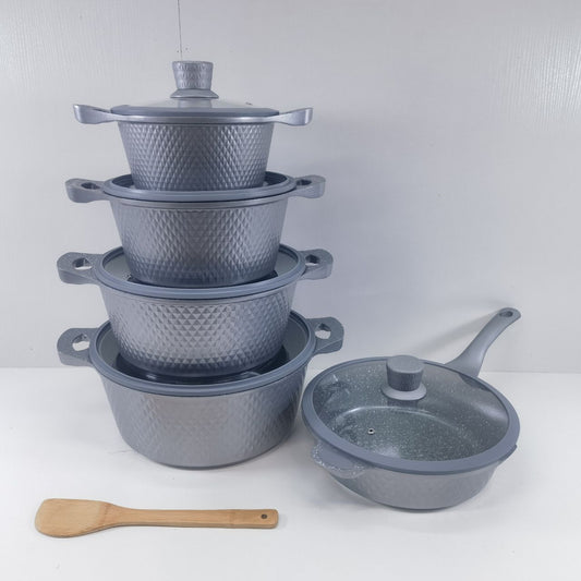 Bosch Non Stick Granite , Non Stick Sufuria/ Cooking Pots /cookware Set With Pan 11 pcs