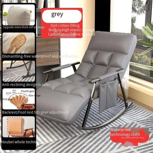 Cushioned Swinging/Rocking Chair – Adjustable & Comfortable