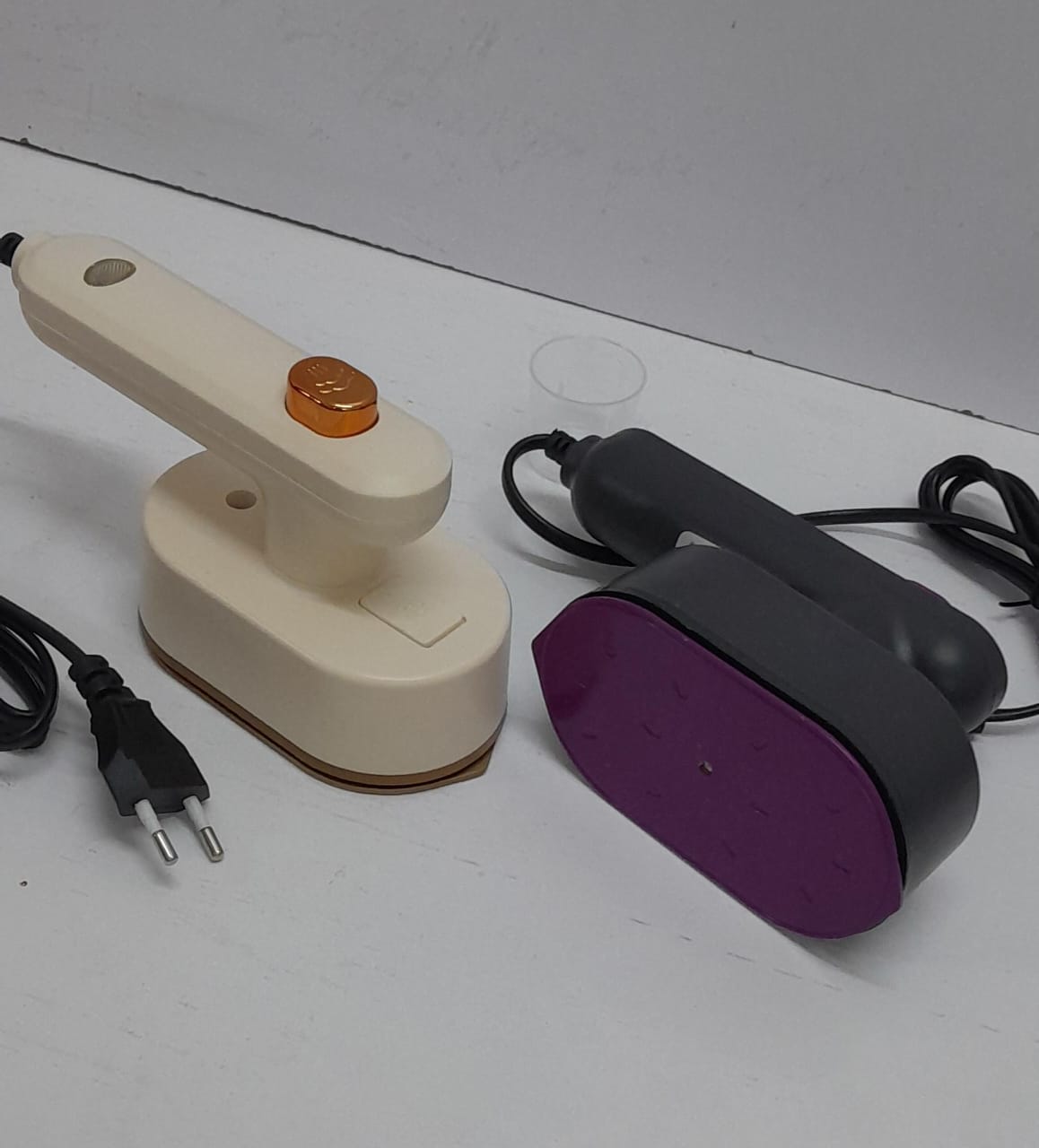 Mini Portable Steam Ironing Machine – Grey & White