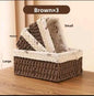 3-in-1 Handwoven Rattan Storage Baskets