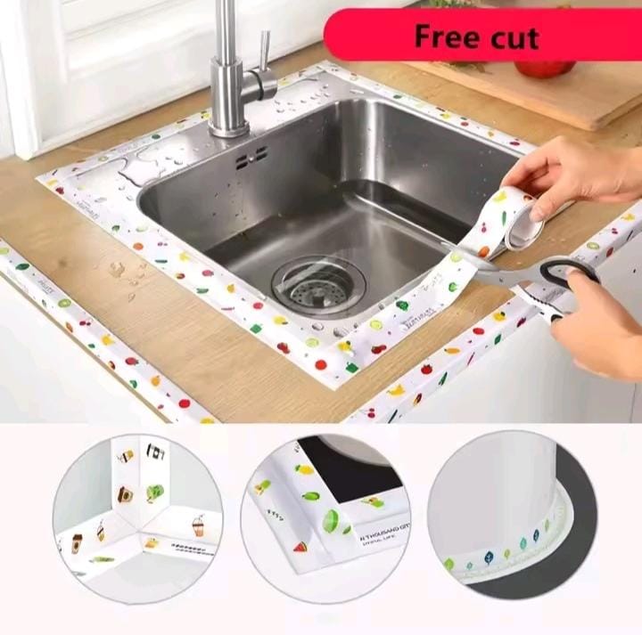 Waterproof Silicone Caulk Gap Cover / Decorative Tape