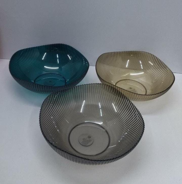 High-Quality Acrylic Fruit & Salad Bowl