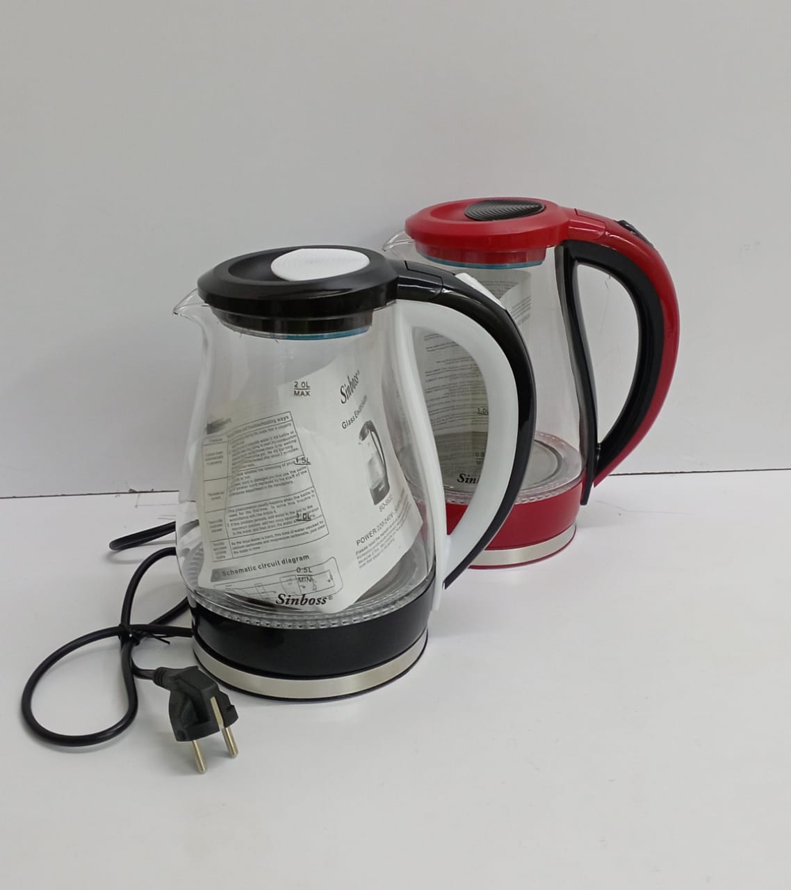 Sinboss Electric 2 litre Glass Kettle
