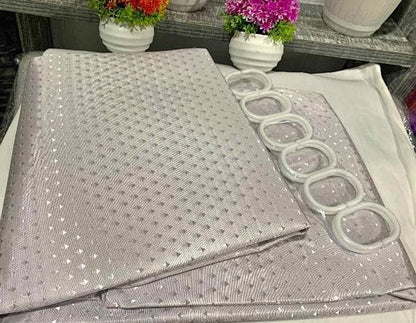 Waterproof Shower Curtain – Stylish, Durable & Easy to Clean(Dotted)