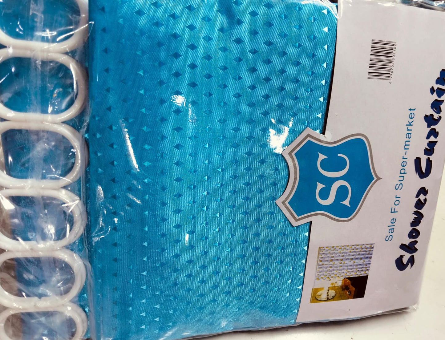 Waterproof Shower Curtain – Stylish, Durable & Easy to Clean(Dotted)