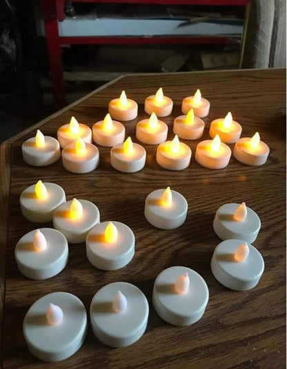 LED Tea Light Candles – 24pcs Set